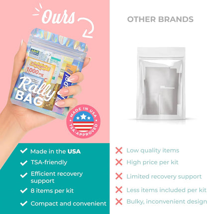 Rally Bag vs Other Brands - Made in USA TSA Friendly